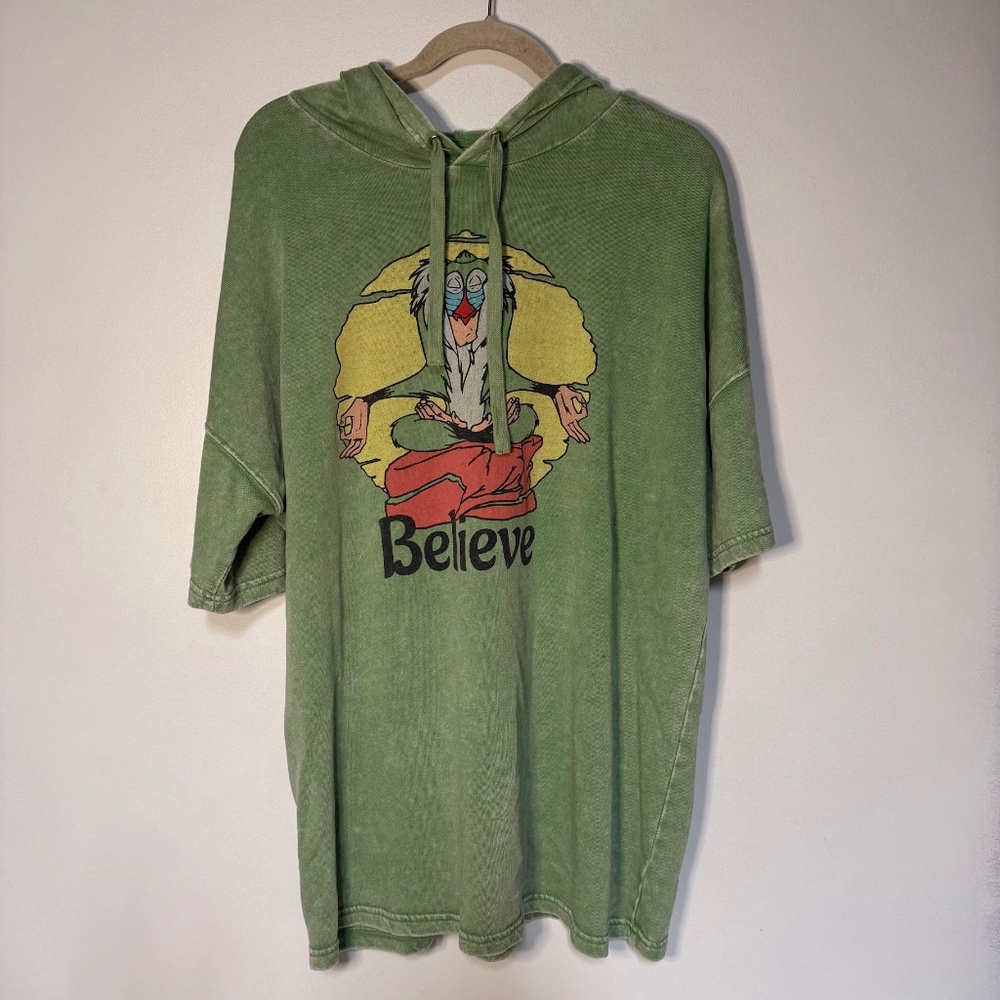 Disney Parks Forever Collection By Junk Food Rafiki BELIEVE Hoodie